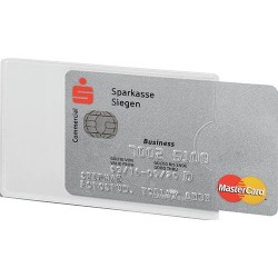Biztonsági kártyatok Durable RFID Secure áttetsző 3 db/bliszter