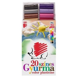 Gyurma Ico Süni színes 20 színű 400 g