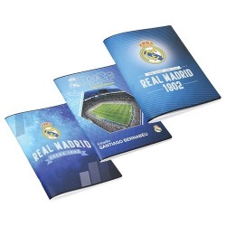 Füzet Real Madrid A/4 81-40 vonalas