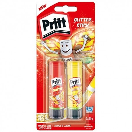 Ragasztóstift Pritt bliszteres glitteres 2x20 g