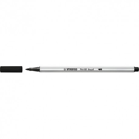 Ecsetfilc Stabilo Pen 68 brush fekete