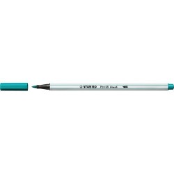 Ecsetfilc Stabilo Pen 68 brush türkizkék