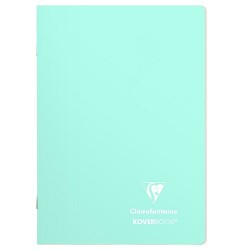 Füzet Clairefontaine Koverbook Blush A/5 48 lapos PP borítású vonalas menta