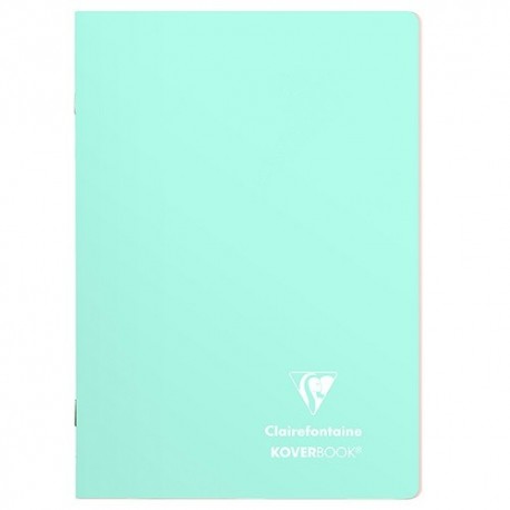 Füzet Clairefontaine Koverbook Blush A/5 48 lapos PP borítású vonalas menta