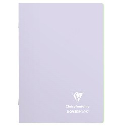 Füzet Clairefontaine Koverbook Blush A/5 48 lapos PP borítású vonalas lila