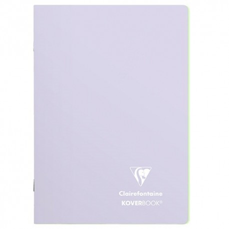 Füzet Clairefontaine Koverbook Blush A/5 48 lapos PP borítású vonalas lila