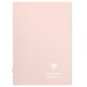 Füzet Clairefontaine Koverbook Blush A/5 48 lapos PP borítású vonalas púderrózsaszín