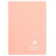 Füzet Clairefontaine Koverbook Blush A/5 48 lapos PP borítású vonalas korall