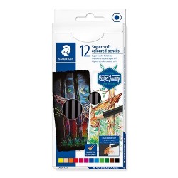 Művészeti színes ceruza Staedtler Design Journey Super Soft 12 db-os klt.