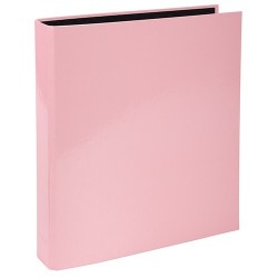 Gyűrűs könyv Exacompta Aquarel A/4 2 gyűrűs 40 mm gerinccel rózsaszín
