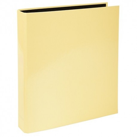 Gyűrűs könyv Exacompta Aquarel A/4 2 gyűrűs 40 mm gerinccel sárga