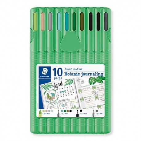 Írószer szett Staedtler Triplus Botanic Journaling