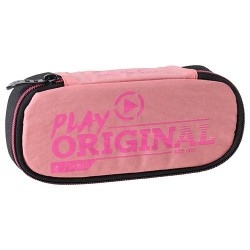 Tolltartó Play Tera rózsaszín 22x11x6 cm ovális