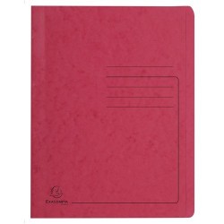 Gyorsfűző papír Exacompta A/4 prespán 355g piros
