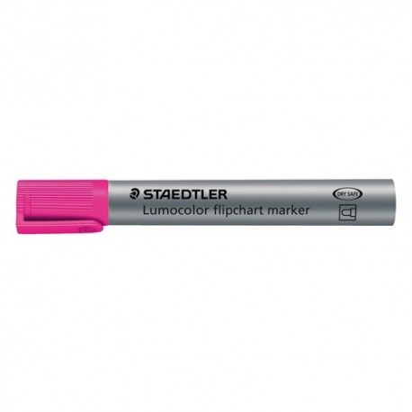 Táblamarker Staedtler Lumocolor flipchart kerek pink