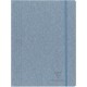 Gumis mappa Clairefontaine Jeans & Cocoa 24x32 cm, Jeans
