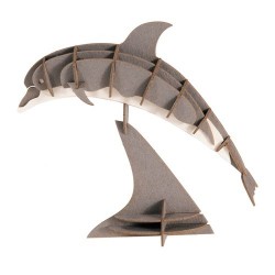 3D papírmodell Fridolin Delfin