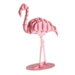 3D papírmodell Fridolin Flamingó