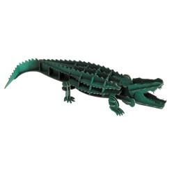 3D papírmodell Fridolin Krokodil