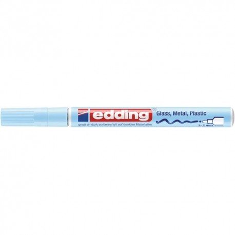 Lakkmarker Edding 751 pasztellkék