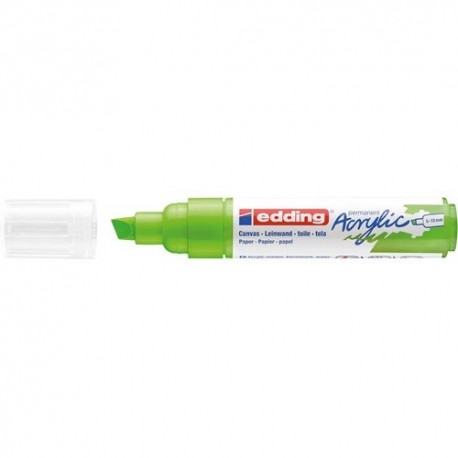 Akril marker Edding 5000 B (5-10 mm) Yellow Green