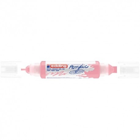 Akril marker Edding 5400 3D Double Liner (2-3 mm/5-10 mm) kétvégű Classy Mauve