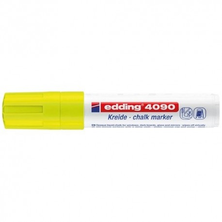 Krétamarker Edding 4090 folyékony neon sárga