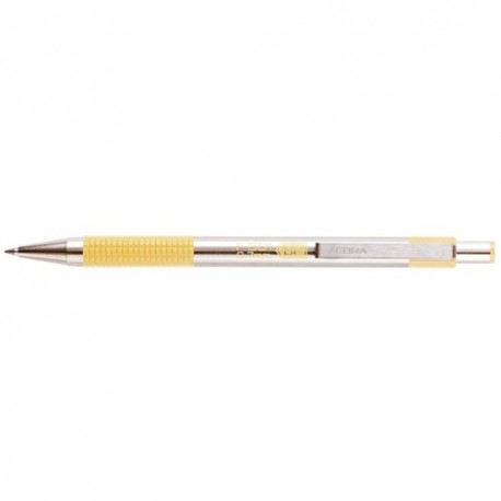 Golyóstoll Zebra F-301 pastel 0,7 mm pasztellsárga