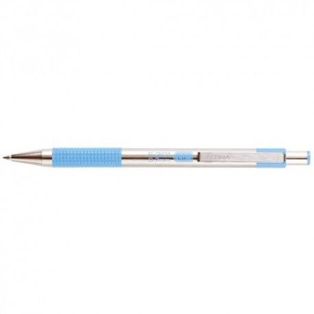 Golyóstoll Zebra F-301 pastel 0,7 mm pasztell világoskék
