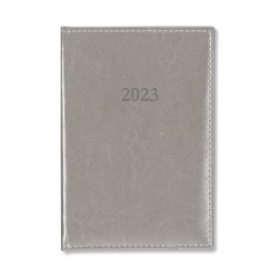 Határidőnapló Period Border A/5 napi körbev. Ezüst 2023