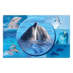 Könyöklő Herma 55x35 cm Delfinek