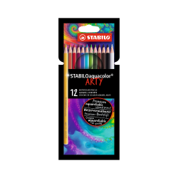 Színes ceruza Stabilo Aquacolor Arty 12 db-os klt.