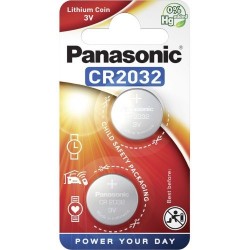 Gombelem Panasonic CR2032L lítium 2 db-os