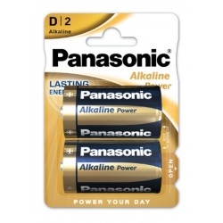 Tartós elem Panasonic Alkaline Power D 1.5V alkáli 2 db-os
