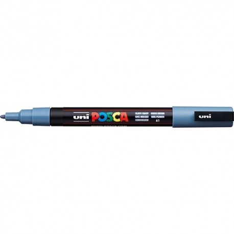 Marker Uni dekor Posca PC-3M Palaszürke 0,9-1,3 mm