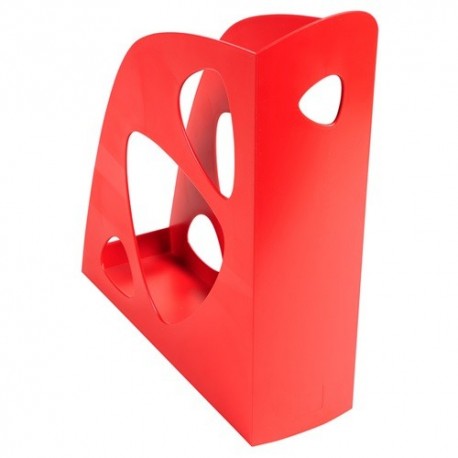 Iratpapucs műanyag Exacompta Ecomag A/4+ 7,7 cm gerinccel piros