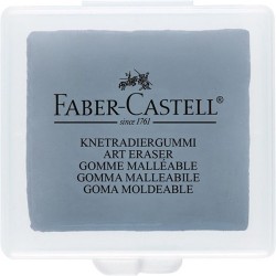 Radír Faber-Castell gyurma műanyag dobozban szürke
