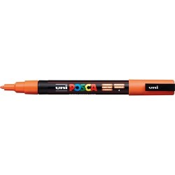 Marker Uni dekor Posca PC-3M Narancs 0,9-1,3 mm