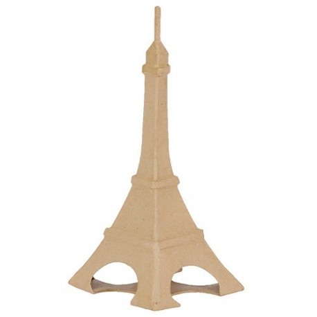 Kreatív decoupage tárgy Clairefontaine Décopatch Eiffel torony 22cm