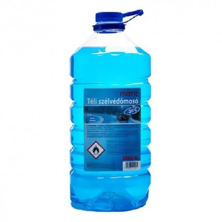 Szélvédőmosó folyadék MERIT téli -20*C 5l