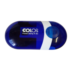 Colop Pocket Stamp R 30 indigó kék párnával