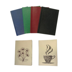 Beíró füzet A/4 100 lapos PVC fedeles vonalas vegyes