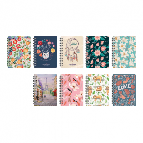 Spirál notesz Forever Young A/6 sima