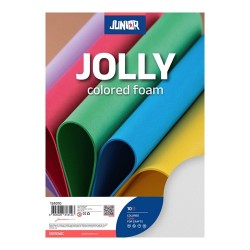 Kreatív Junior dekor gumilap A/4, fehér, 10 db/csomag