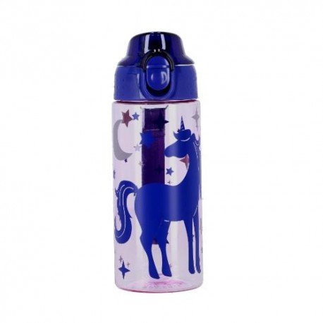 Kulacs Bottle&More 500 ml lila, unikornis
