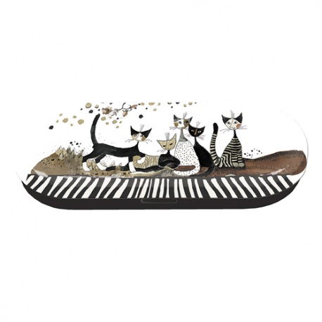 Szemüvegtok Fridolin Rosina Wachtmeister ´Macskák szépia´ fém