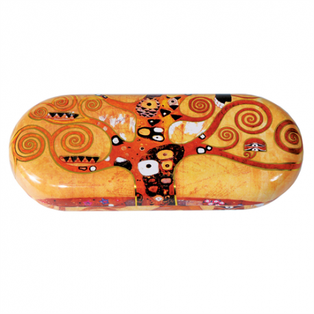 Szemüvegtok Fridolin Gustav Klimt ´Az élet fája´ fém