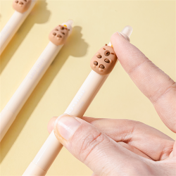 Zselés toll Lazy Stars 0,5 mm radírozható capybara piros betéttel