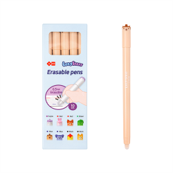 Zselés toll Lazy Stars kupakos 0,5 mm radírozható capybara kék betéttel