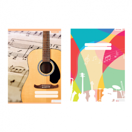 Füzet pd nagyalakú 86-32 hangjegy School Music 2026